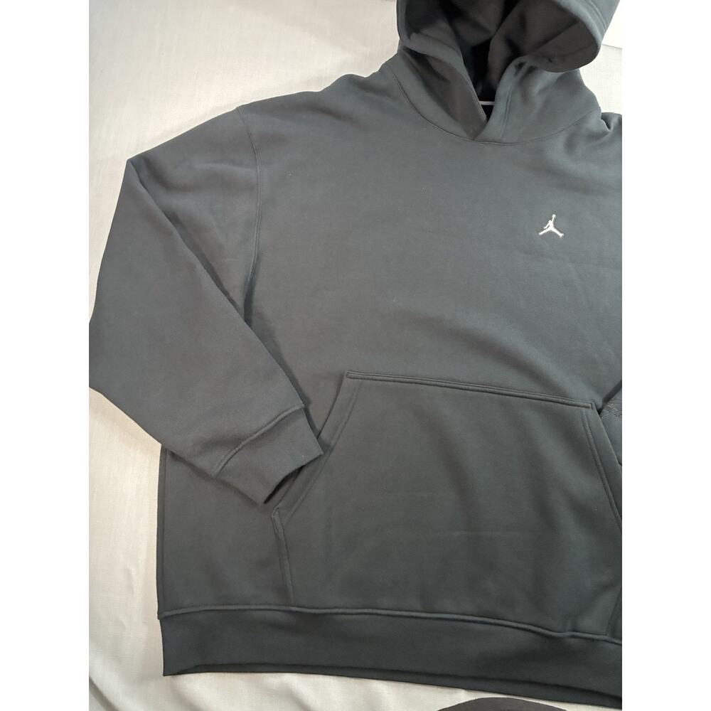 Air Jordan Jumpman Black Minimal Logo Hoodie Mens 3XL Streetwear - Picture 5 of 9